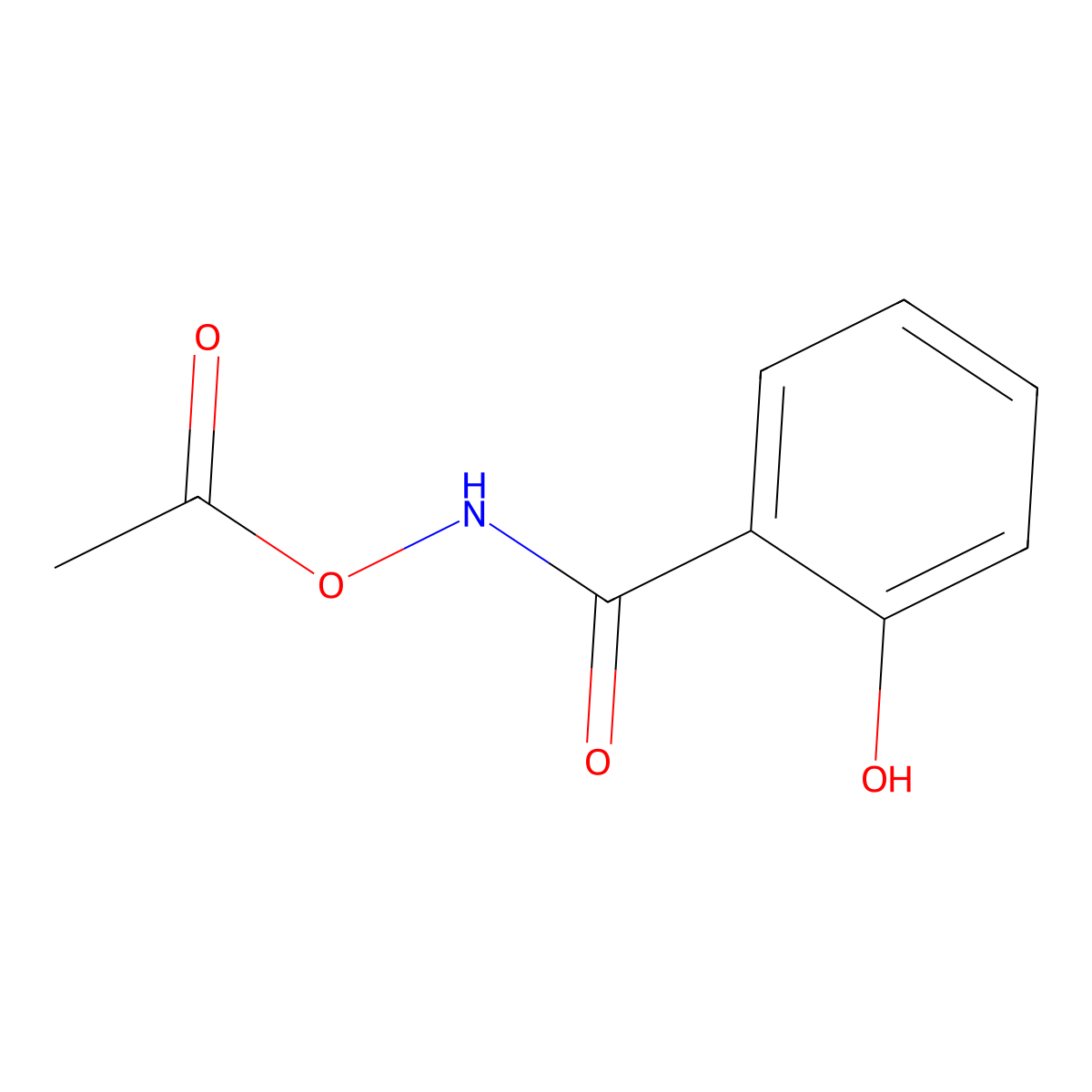 Acetic Acid Salicyloyl-Amino-Ester molecular structure, CAS 199854-00-7