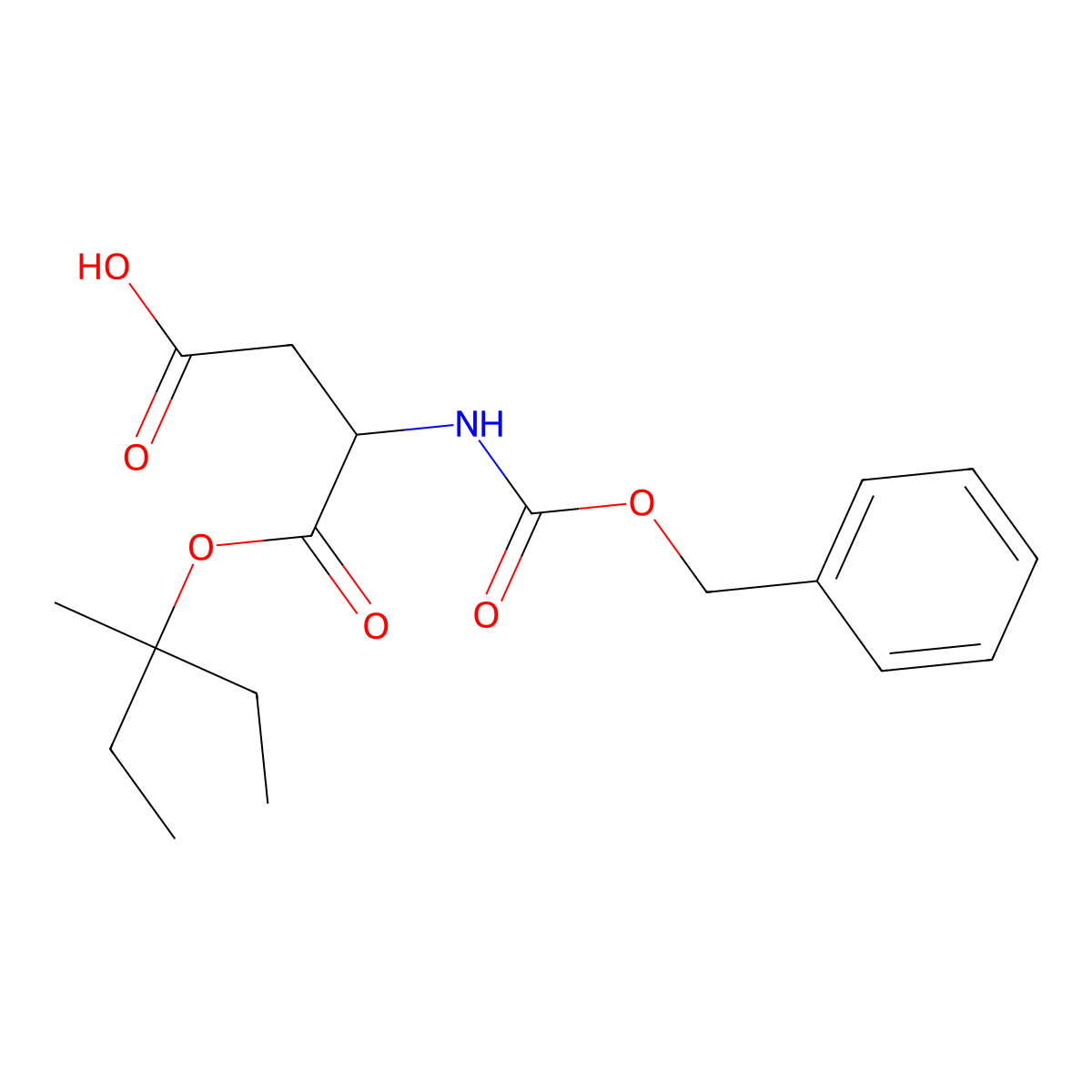 Z-Asp-OMPe molecular structure, CAS 1998701-16-8