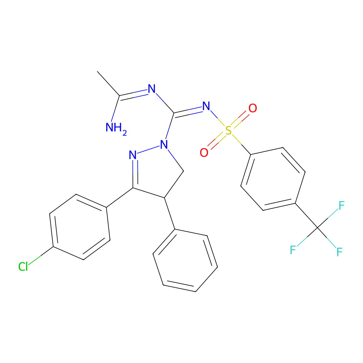Zevaquenabant molecular structure, CAS 1998760-00-1