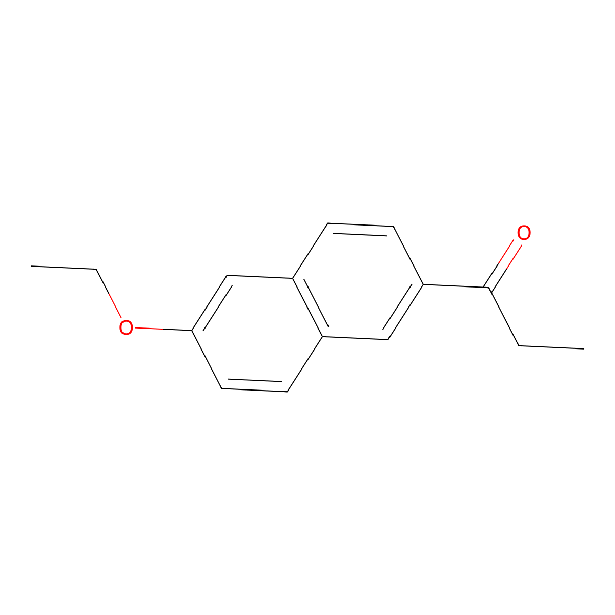 1-(6-Ethoxynaphthalen-2-yl)propan-1-one molecular structure, CAS 1999-57-1