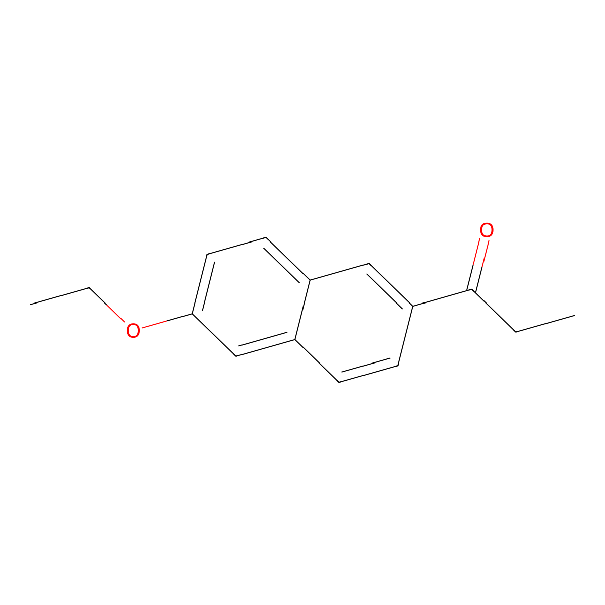 1-(6-Ethoxynaphthalen-2-yl)propan-1-one molecular structure, CAS 1999-57-1