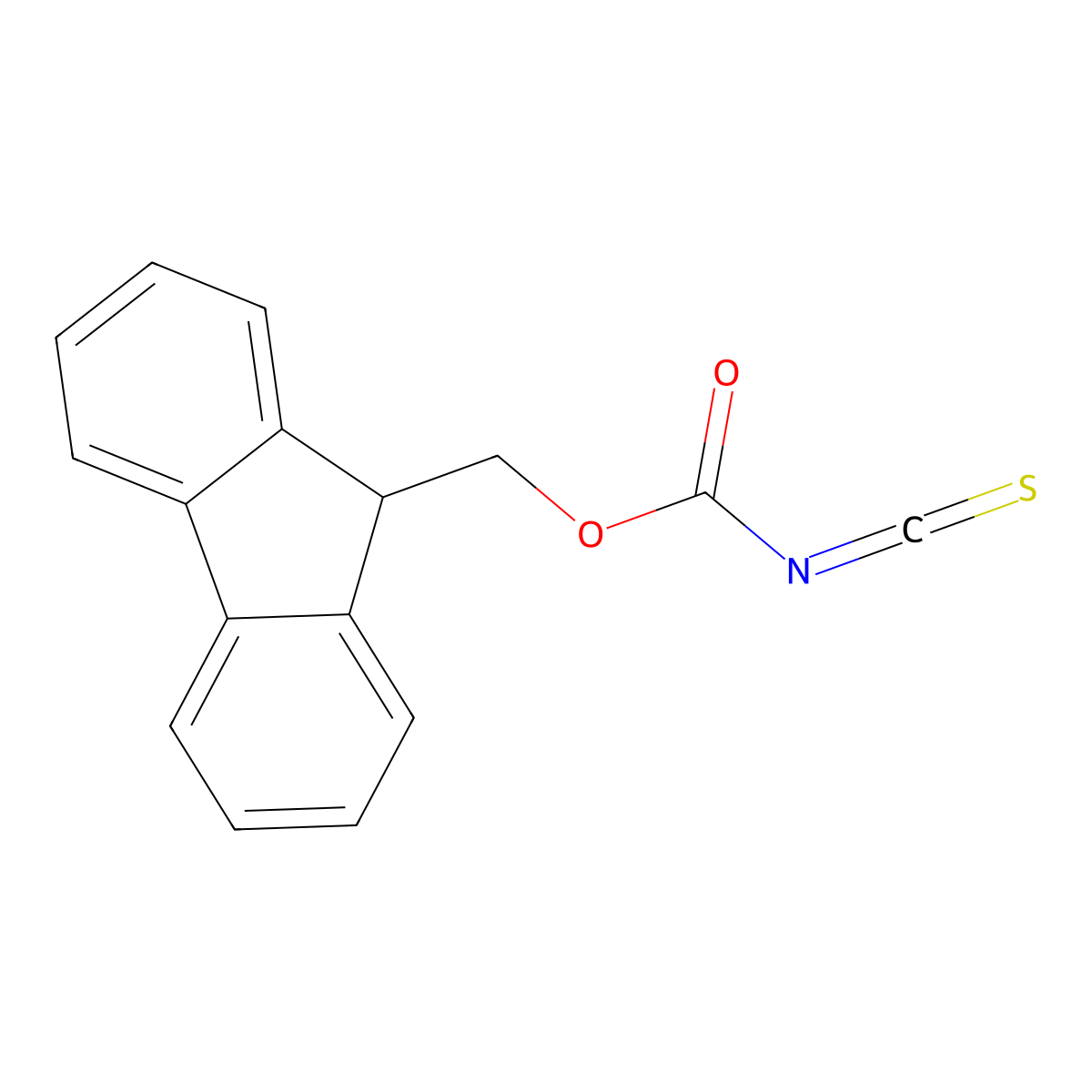 Fmoc isothiocyanate molecular structure, CAS 199915-38-3