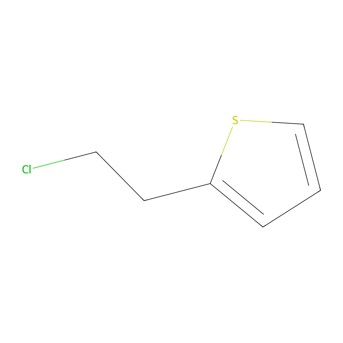 2-(2-Chloroethyl)thiophene molecular structure, CAS 19995-38-1
