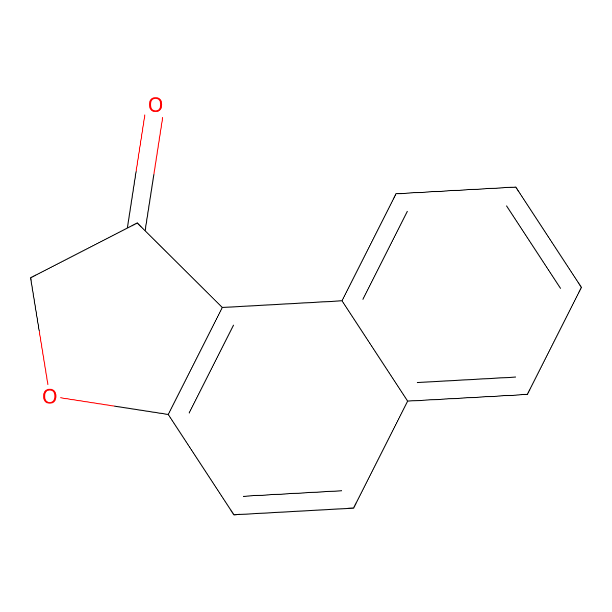 naphtho[2,1-b]furan-1(2H)-one molecular structure, CAS 19997-42-3