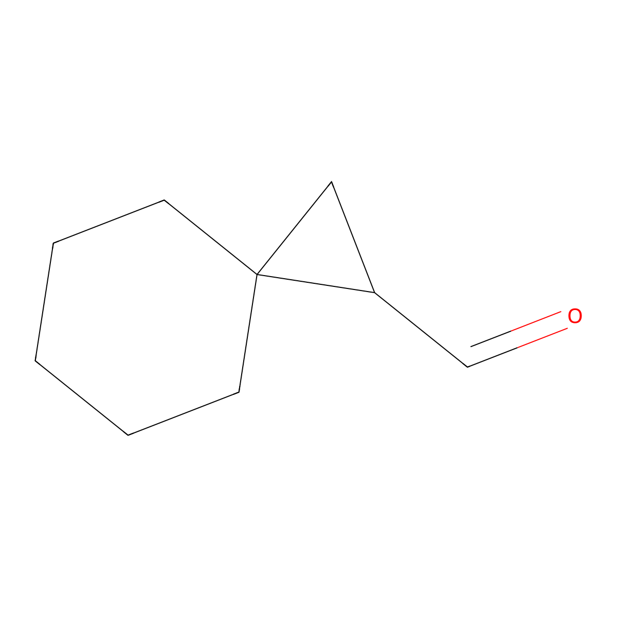 Spiro[2.5]octane-1-carbaldehyde molecular structure, CAS 200055-26-1