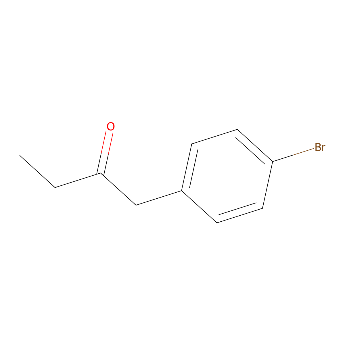 1-(4-Bromophenyl)butan-2-one molecular structure, CAS 200064-98-8