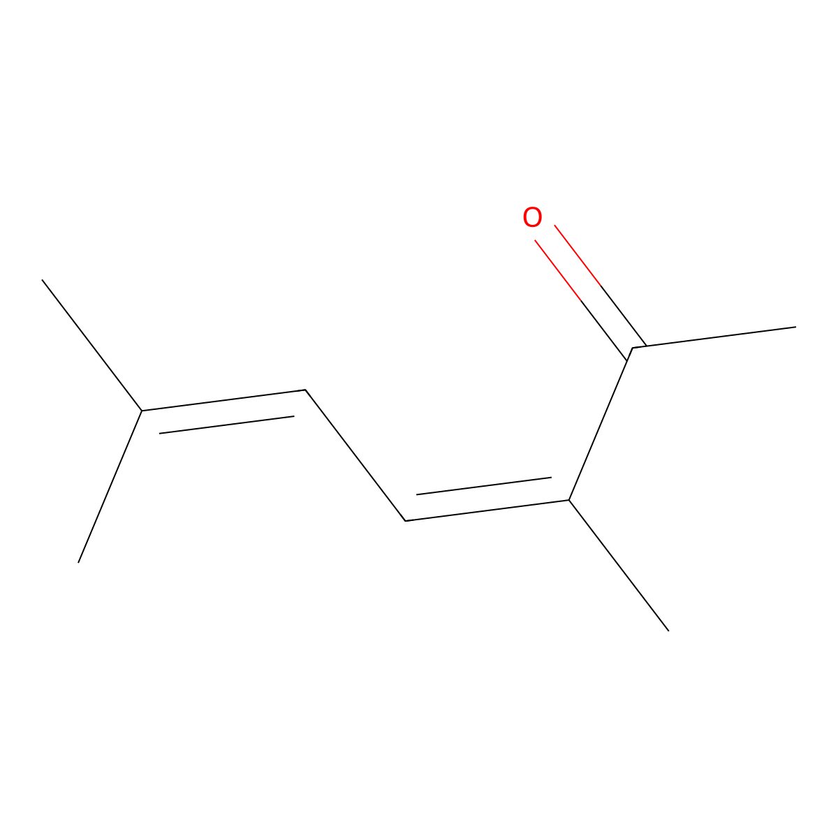 (3E)-3,6-dimethylhepta-3,5-dien-2-one molecular structure, CAS 2001047-81-8