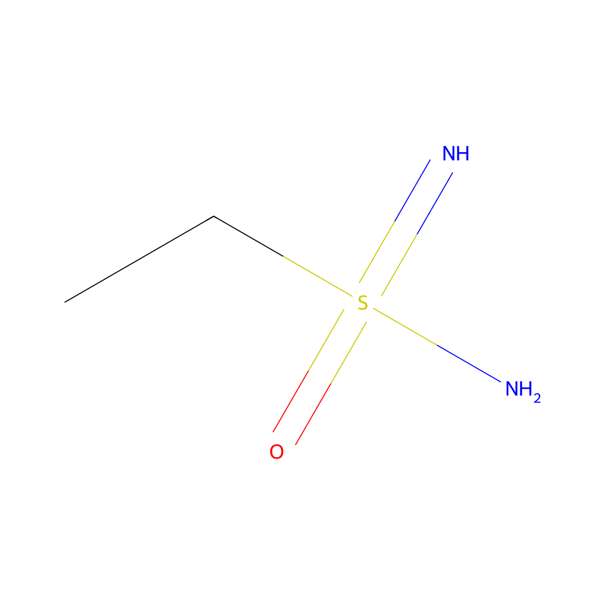 Ethanesulfonoimidamide molecular structure, CAS 2001245-38-9