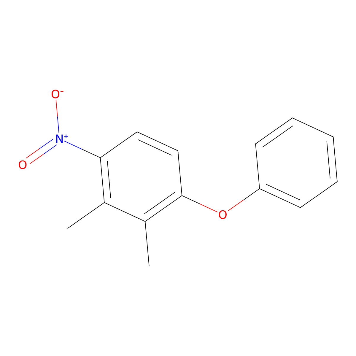 2,3-Dimethyl-1-nitro-4-phenoxybenzene molecular structure, CAS 2002381-29-3