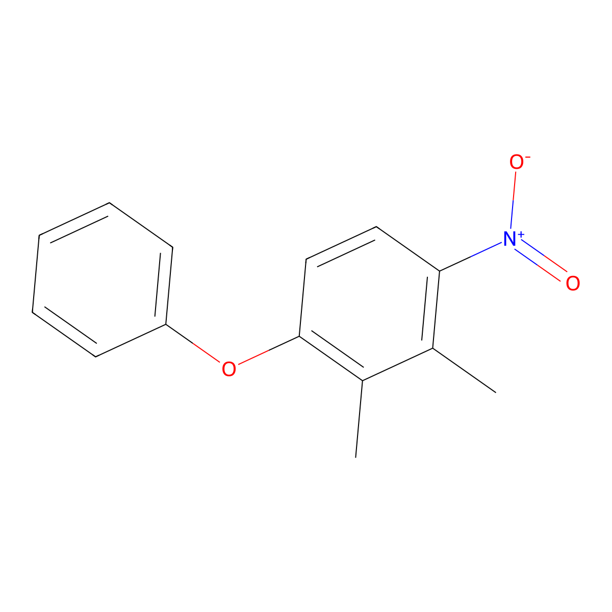 2,3-Dimethyl-1-nitro-4-phenoxybenzene molecular structure, CAS 2002381-29-3