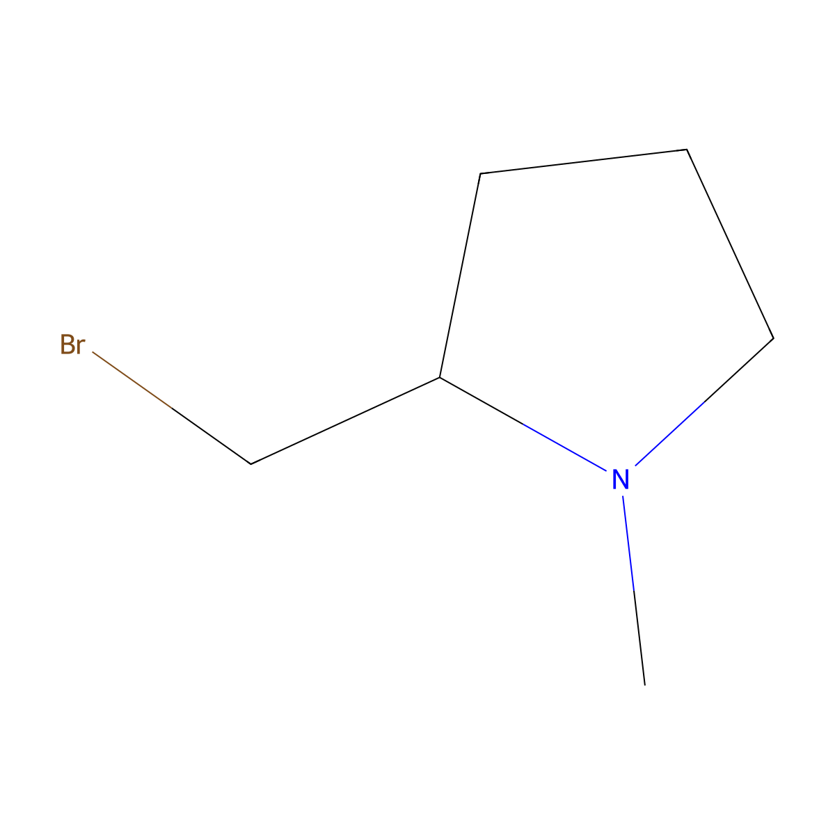 (2R)-2-(bromomethyl)-1-methylpyrrolidine molecular structure, CAS 2002477-43-0