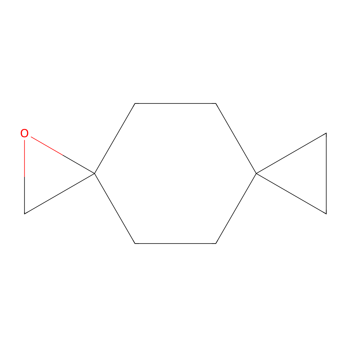 1-Oxadispiro[2.2.2^{6}.2^{3}]decane molecular structure, CAS 2002555-38-4