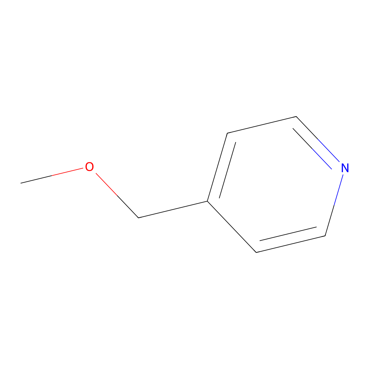4-(Methoxymethyl)pyridine molecular structure, CAS 20027-70-7