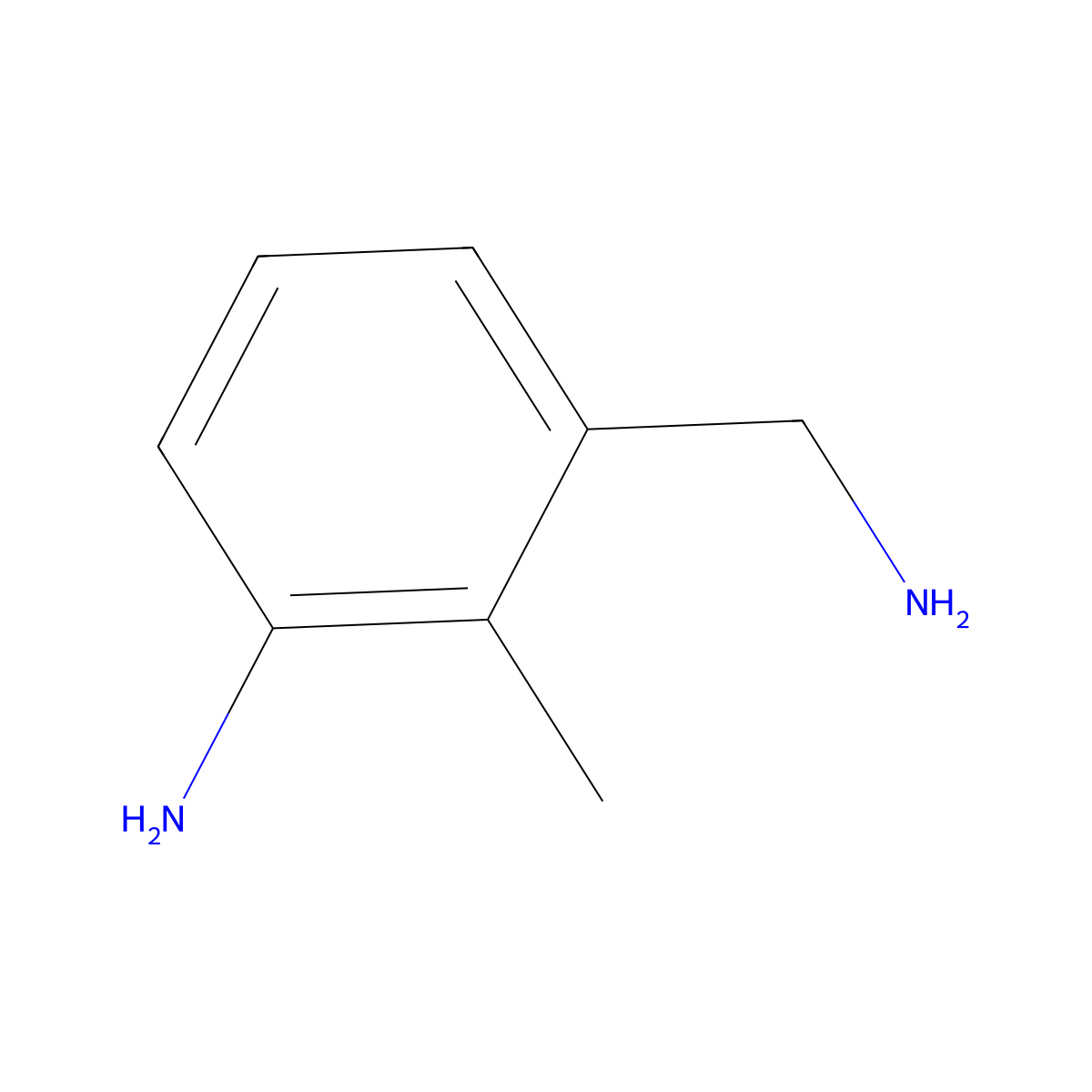 3-(Aminomethyl)-2-methylaniline molecular structure, CAS 200281-31-8