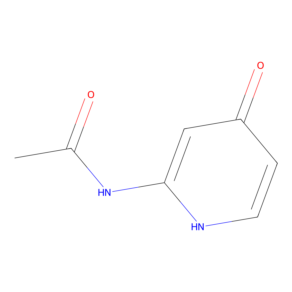 N-(4-Hydroxy-2-pyridyl)acetamide molecular structure, CAS 2003194-48-5