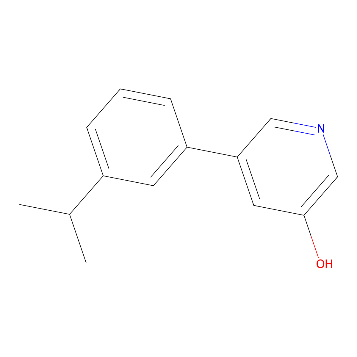 5-[3-(1-Methylethyl)phenyl]-3-pyridinol molecular structure, CAS 2003414-77-3