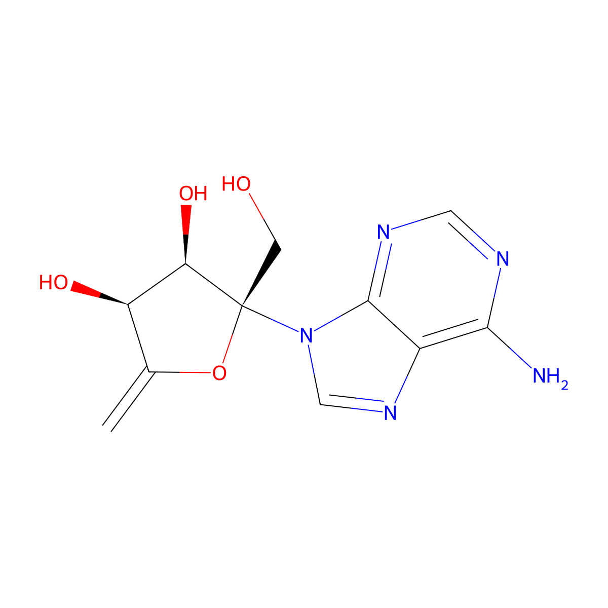 Angustmycin A molecular structure, CAS 2004-04-8