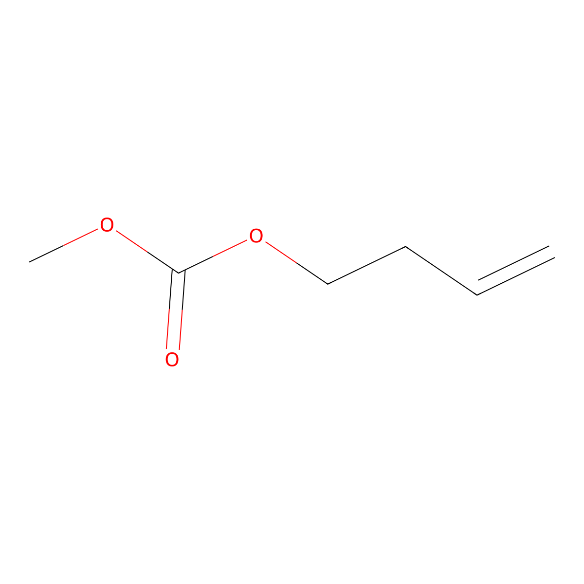 But-3-en-1-yl methyl carbonate molecular structure, CAS 200409-23-0