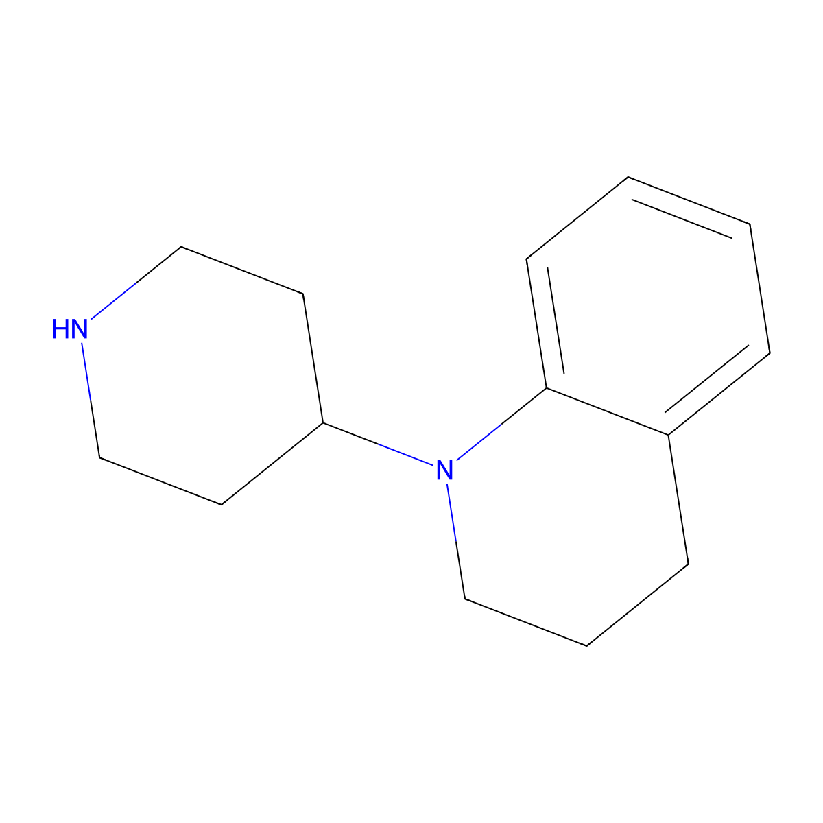 1-(Piperidin-4-yl)-1,2,3,4-tetrahydroquinoline molecular structure, CAS 200413-63-4