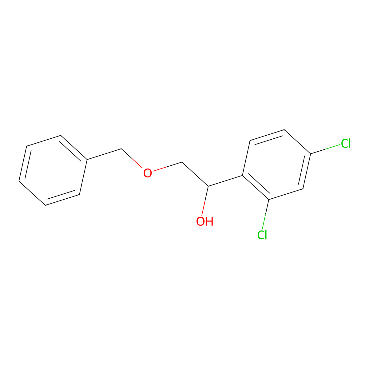 2-(Benzyloxy)-1-(2,4-dichlorophenyl)ethan-1-ol molecular structure, CAS 2004294-28-2