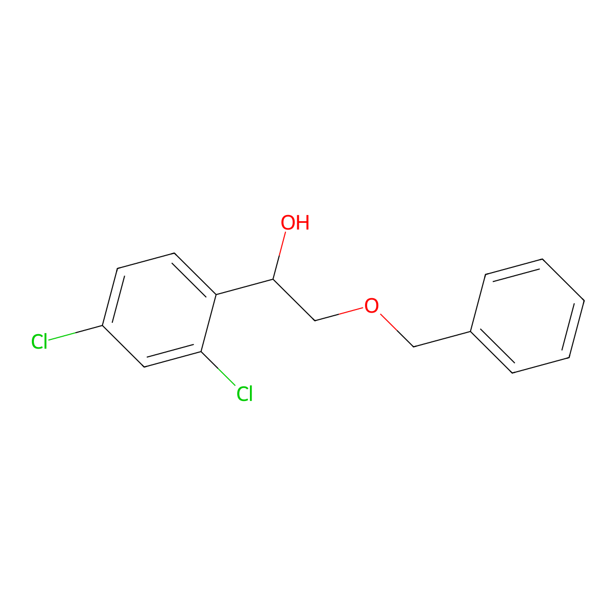 2-(Benzyloxy)-1-(2,4-dichlorophenyl)ethan-1-ol molecular structure, CAS 2004294-28-2