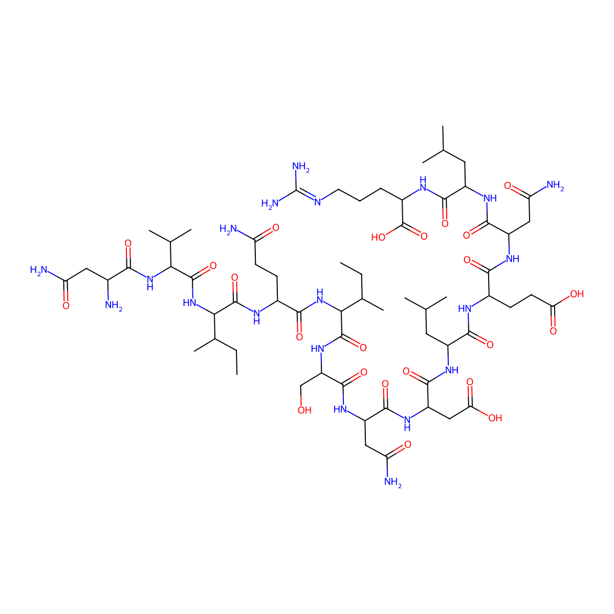 Leptin (93-105) (human) molecular structure, CAS 200436-43-7