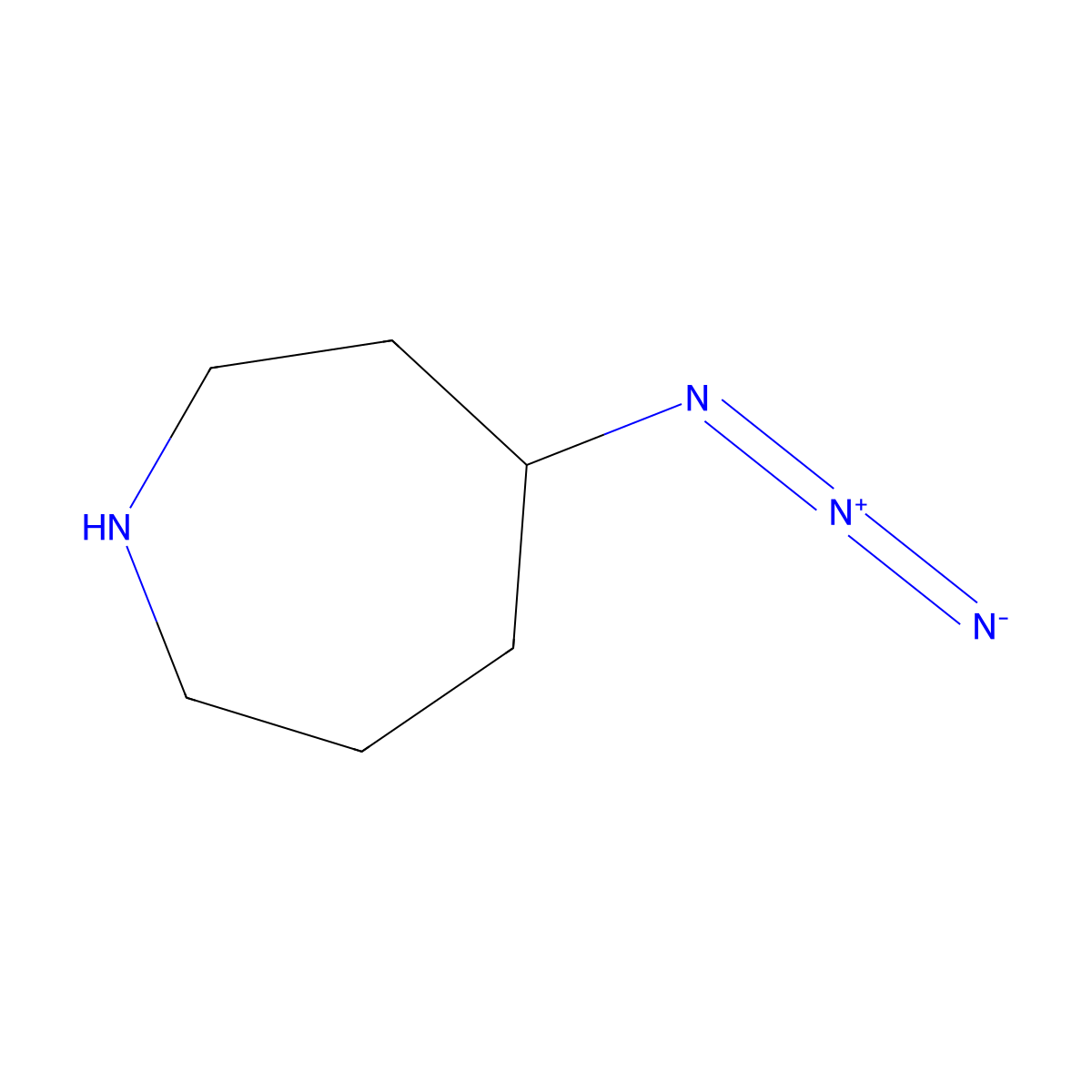 4-Azidoazepane molecular structure, CAS 2004569-40-6