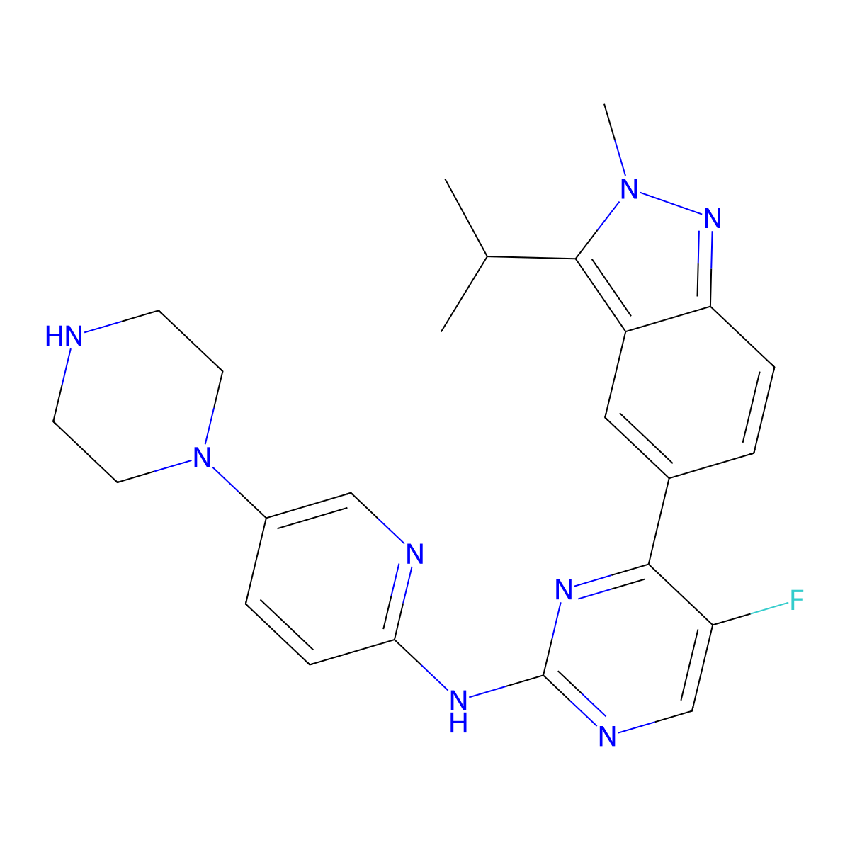 Culmerciclib molecular structure, CAS 2004705-28-4