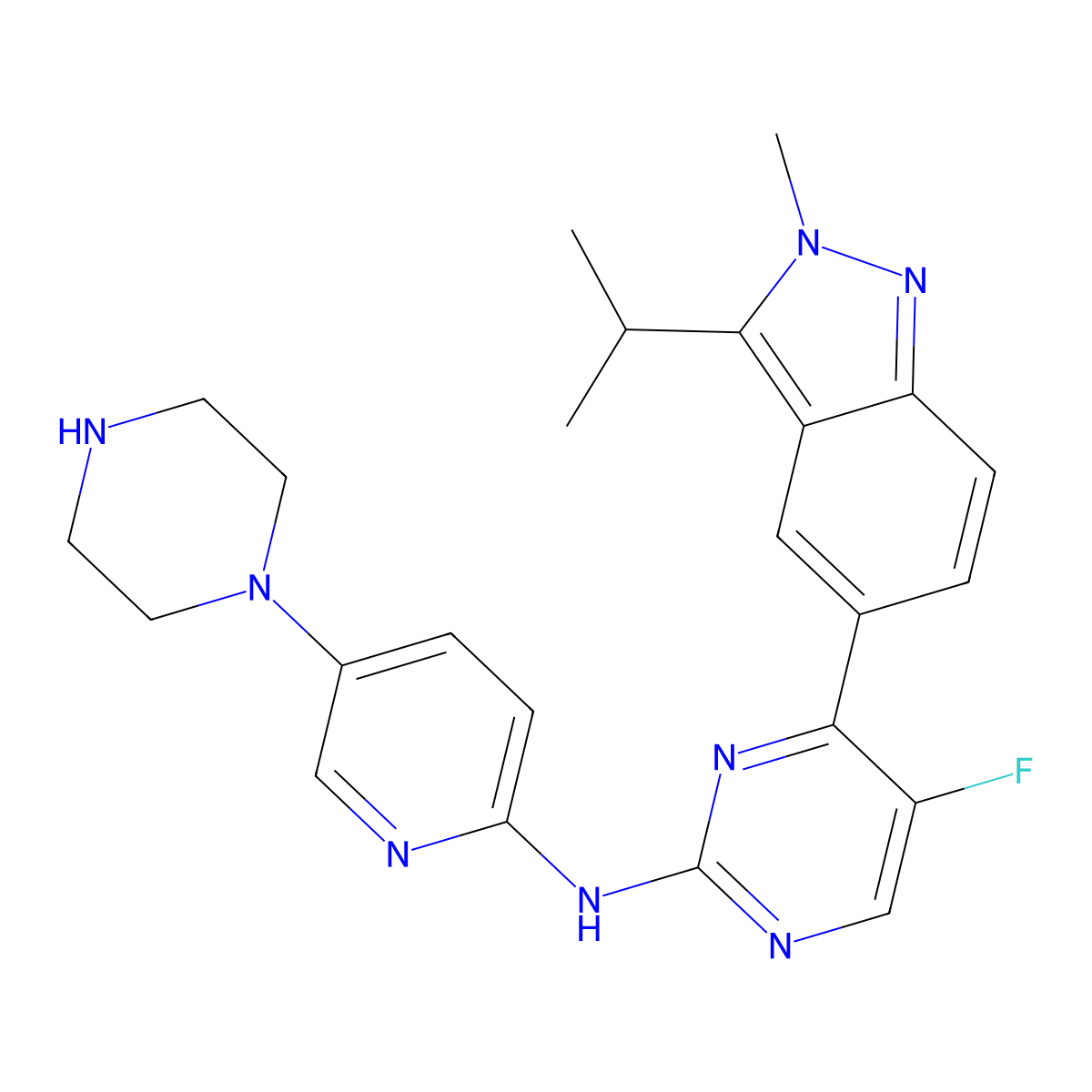 Culmerciclib molecular structure, CAS 2004705-28-4