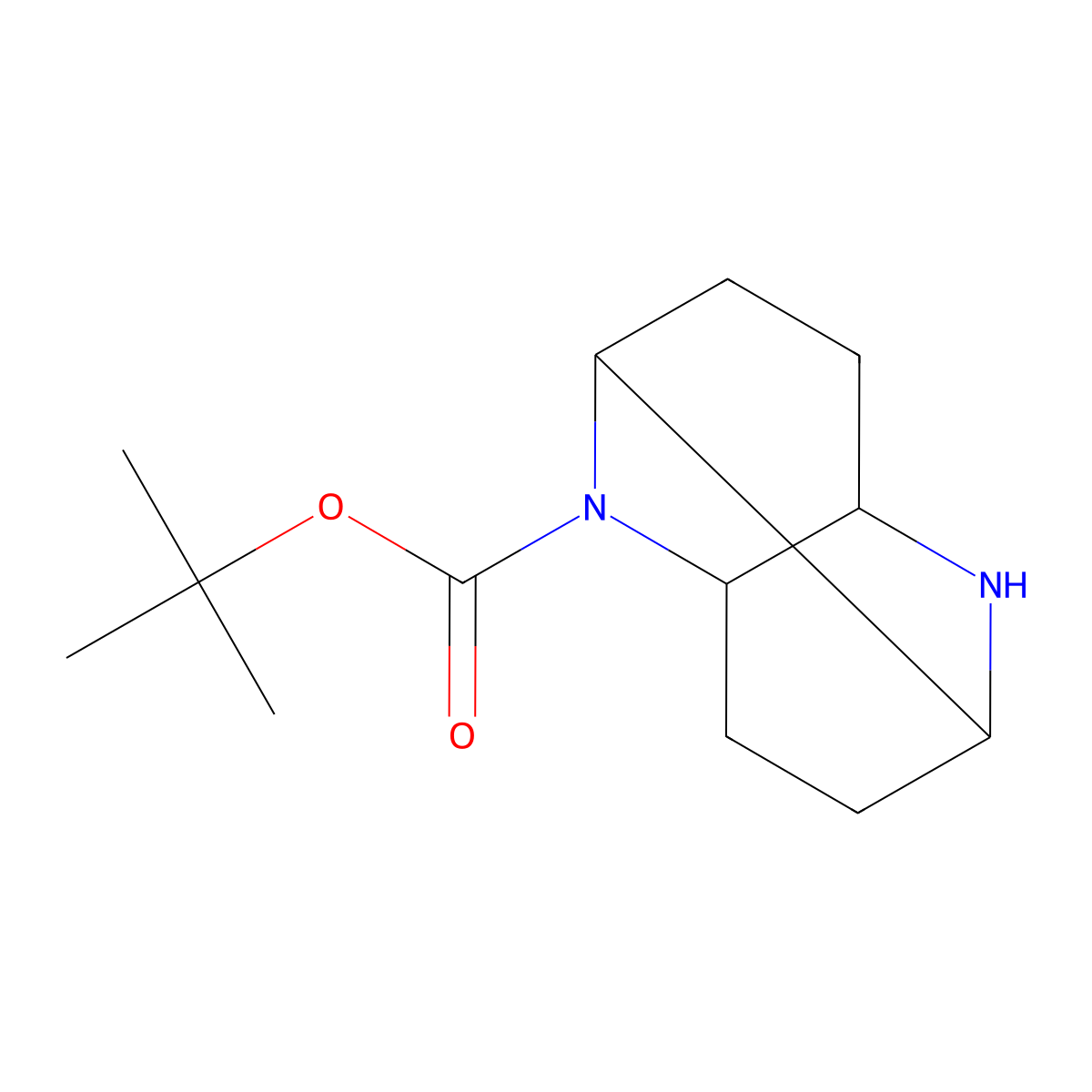 tert-Butyl 2,7-diazatricyclo[4.4.0.03,8]decane-2-carboxylate molecular structure, CAS 2005442-81-7
