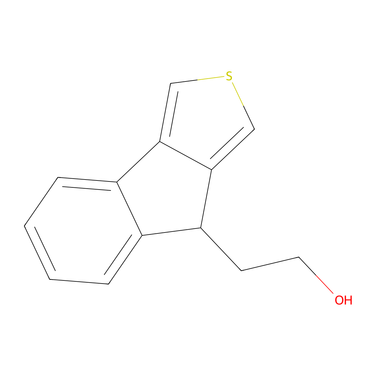 2-(8H-Indeno[1,2-c]thiophen-8-yl)ethanol molecular structure, CAS 2006277-69-4