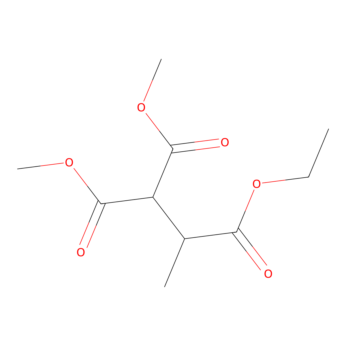 1,1-Dimethyl 2-(1-Ethoxy-1-oxomethyl)propane-1,1-dicarboxylate molecular structure, CAS 2006277-91-2