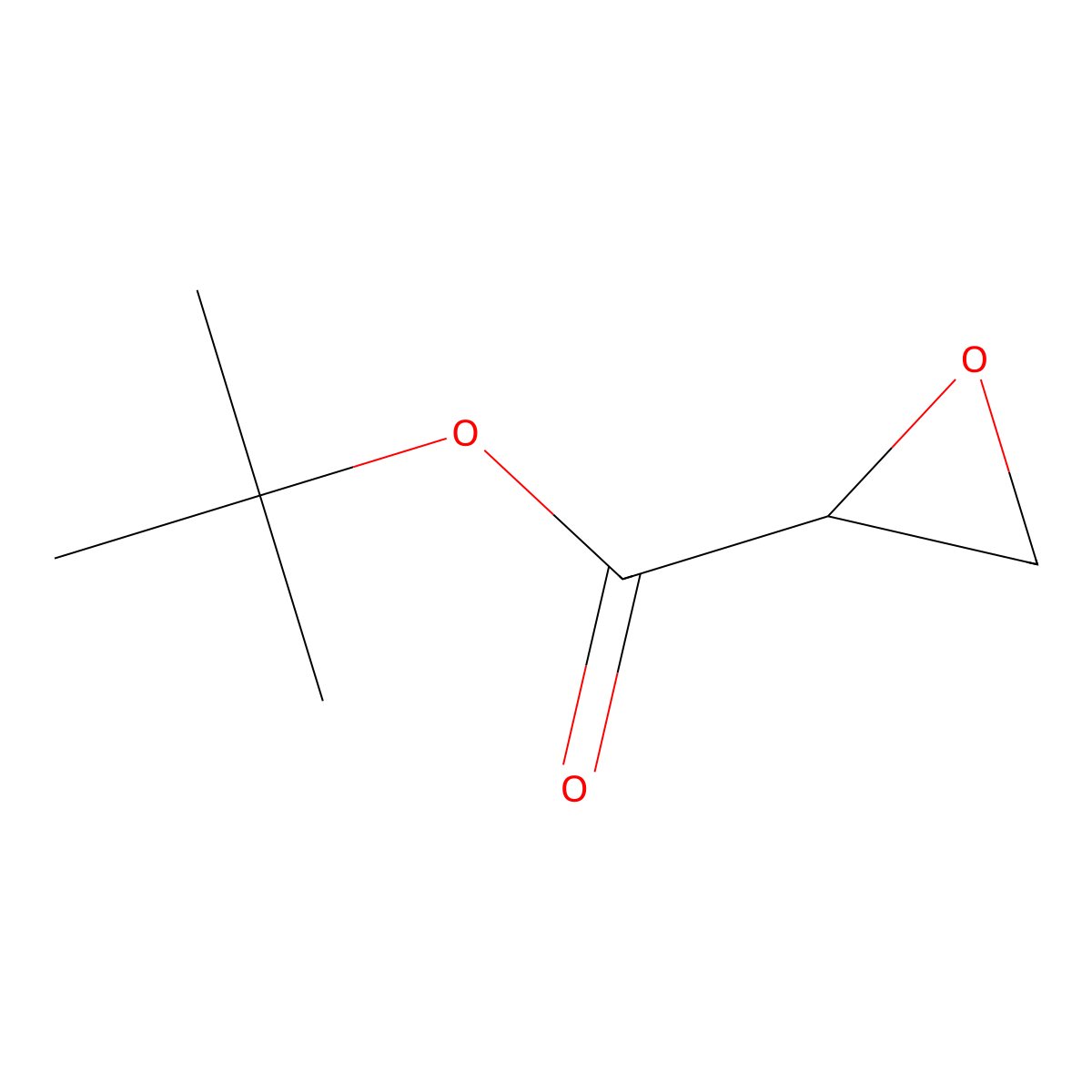 (S)-tert-butyl oxirane-2-carboxylate molecular structure, CAS 200643-77-2