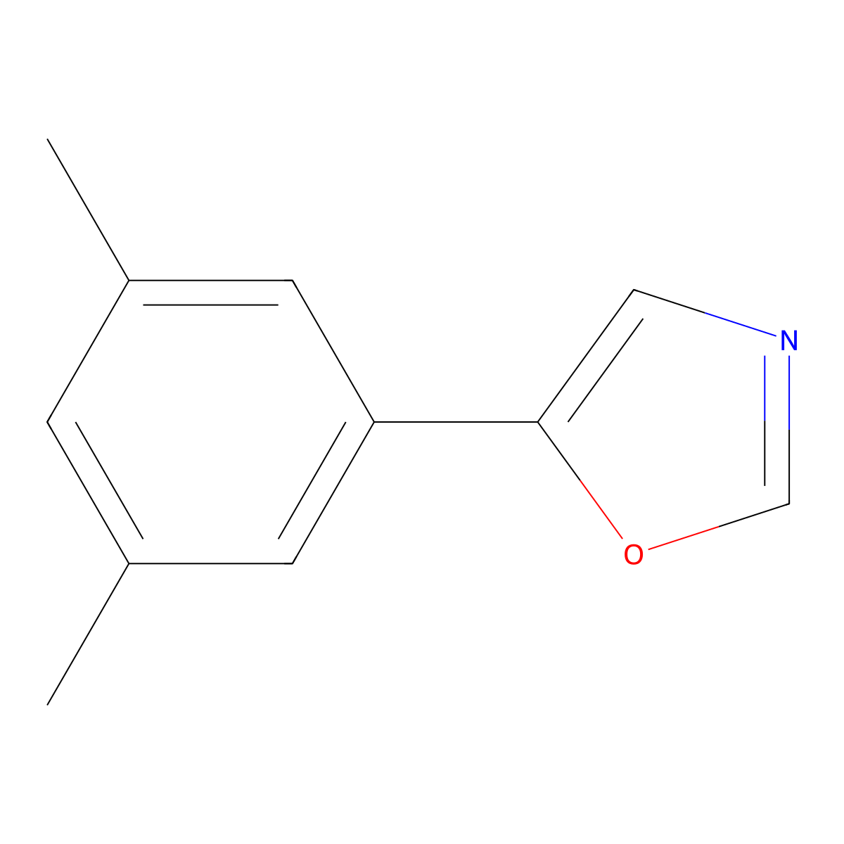 5-(3,5-Dimethylphenyl)oxazole molecular structure, CAS 2006648-43-5