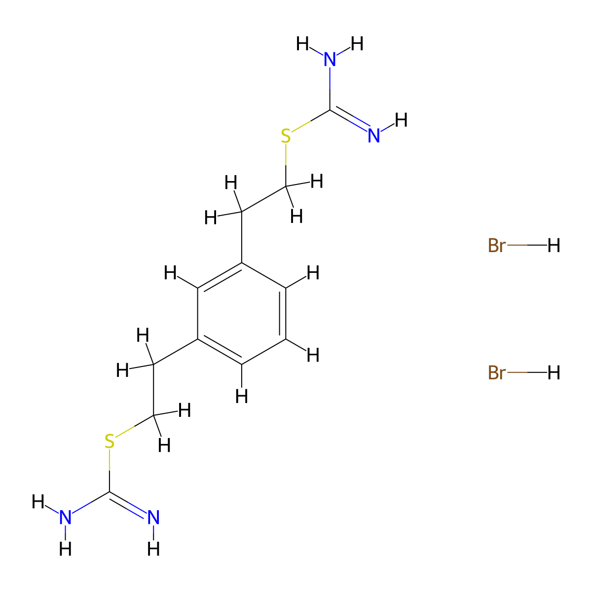 1,3-PBIT dihydrobromide molecular structure, CAS 200716-66-1
