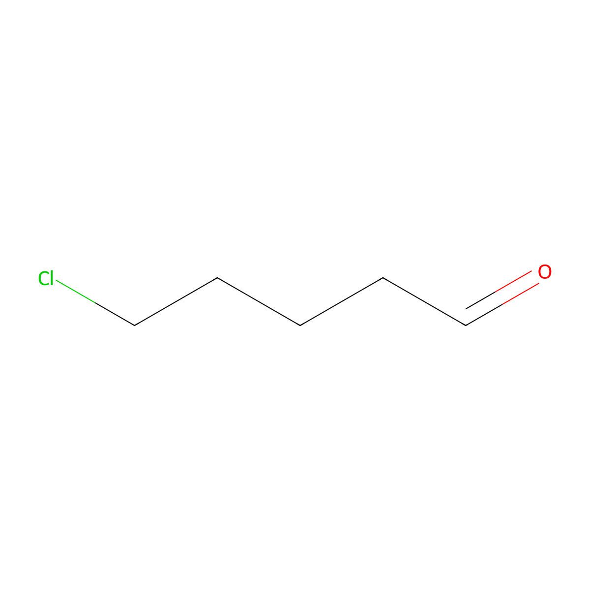 5-Chloropentanal molecular structure, CAS 20074-80-0