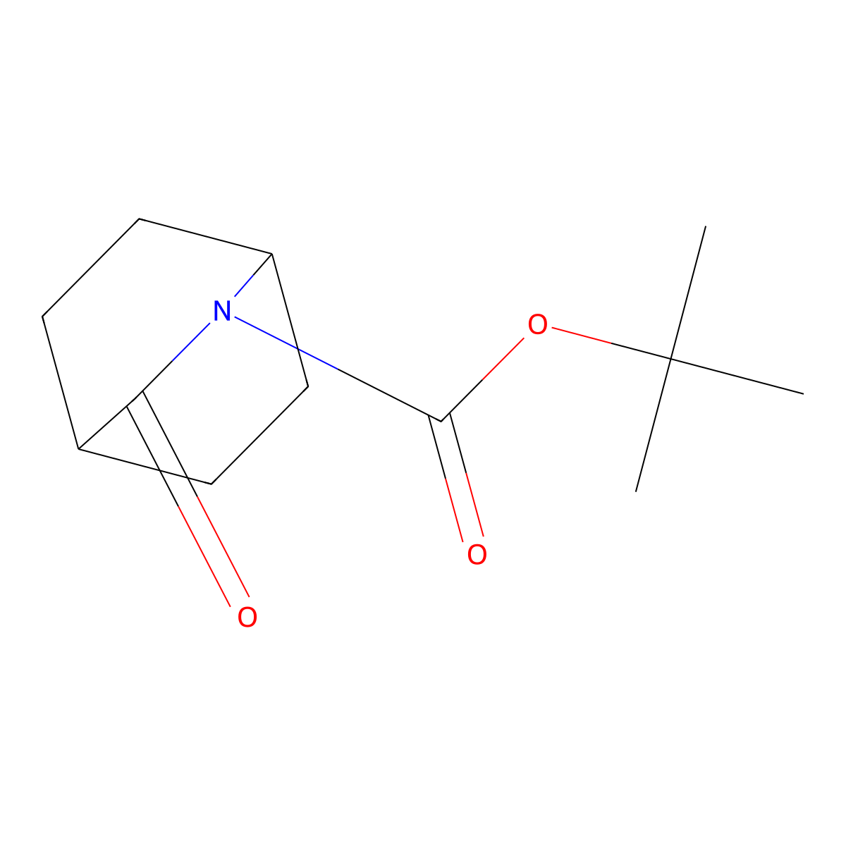 tert-Butyl 3-oxo-2-azabicyclo[2.2.2]octane-2-carboxylate molecular structure, CAS 2007916-87-0