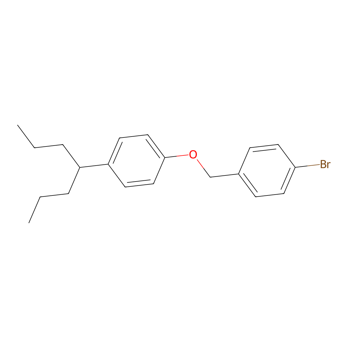 1-Bromo-4-((4-(heptan-4-yl)phenoxy)methyl)benzene molecular structure, CAS 2007917-46-4