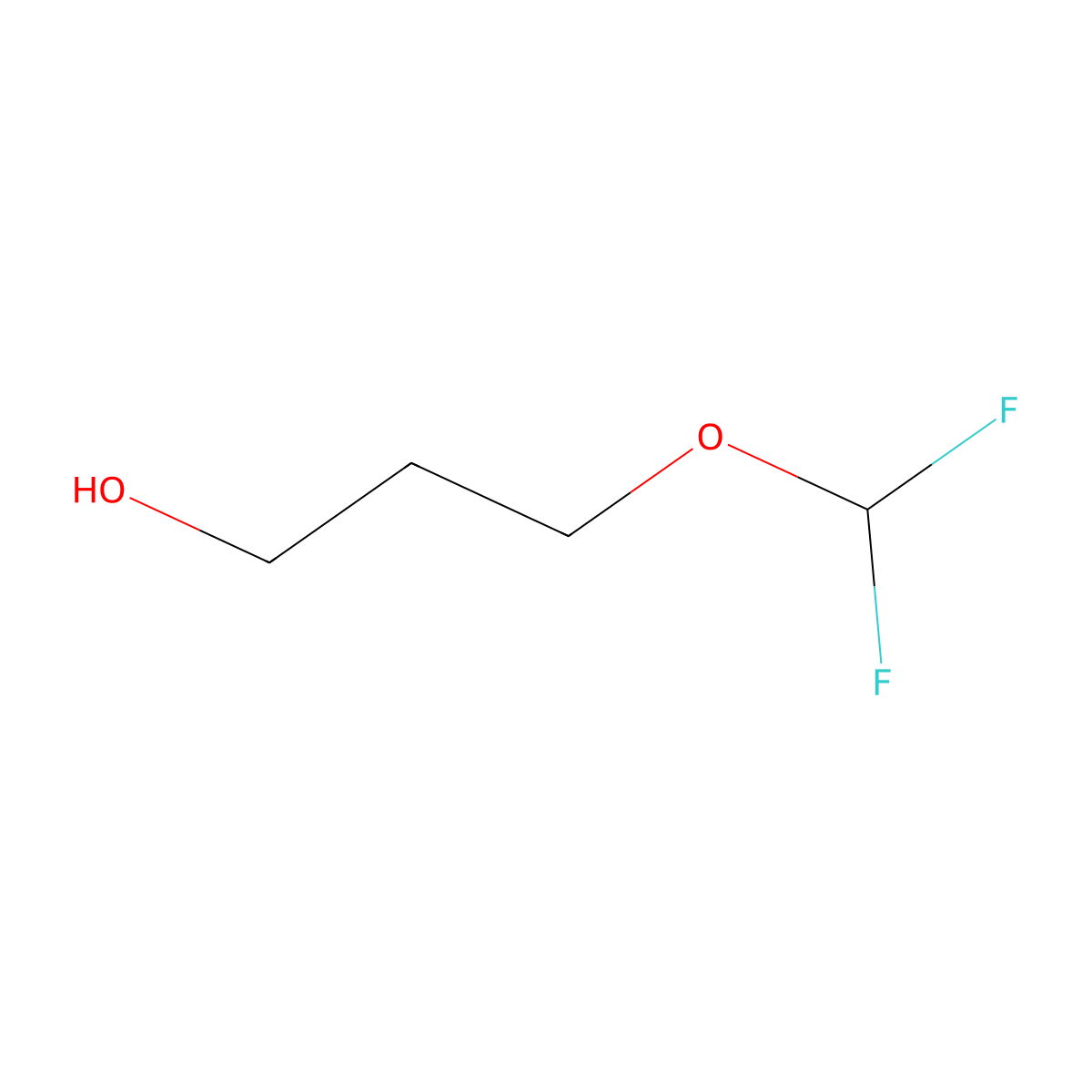3-(Difluoromethoxy)propan-1-OL molecular structure, CAS 2007919-10-8