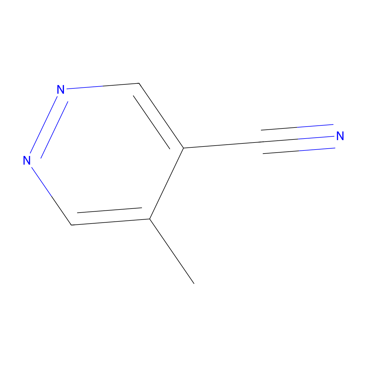 5-Methylpyridazine-4-carbonitrile molecular structure, CAS 2007921-31-3