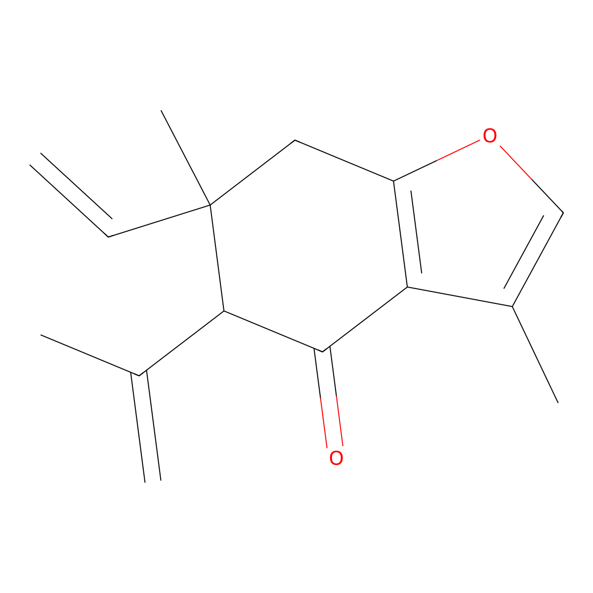 5-epi-Curzerenone molecular structure, CAS 20085-85-2