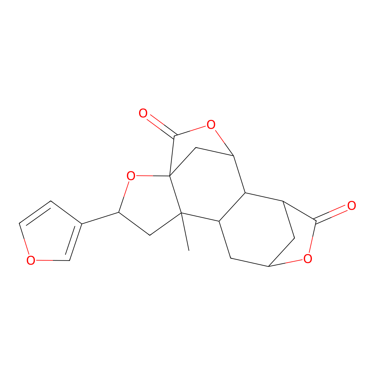 Diosbulbin B molecular structure, CAS 20086-06-0