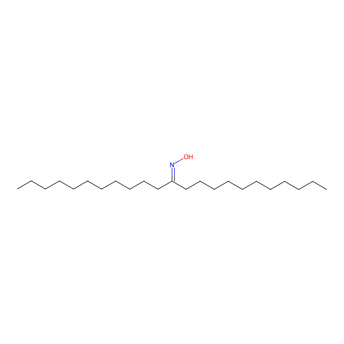 Tricosan-12-one oxime molecular structure, CAS 200876-46-6