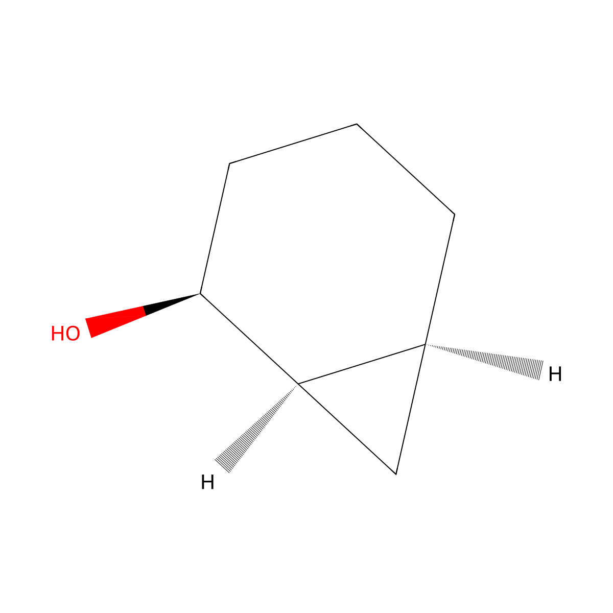 (1R,2S,6S)-Bicyclo[4.1.0]heptan-2-ol molecular structure, CAS 200883-45-0