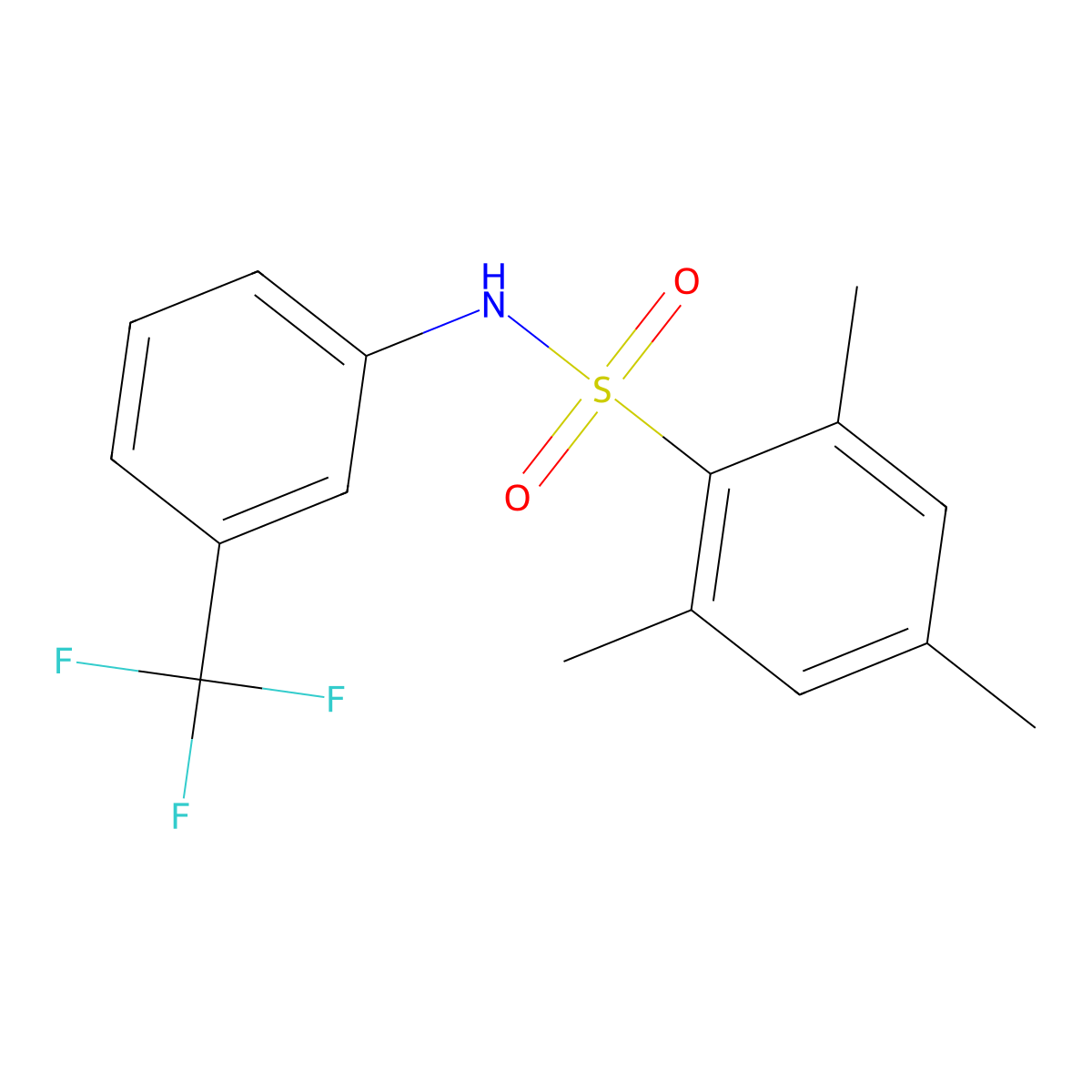 m-3M3FBS molecular structure, CAS 200933-14-8