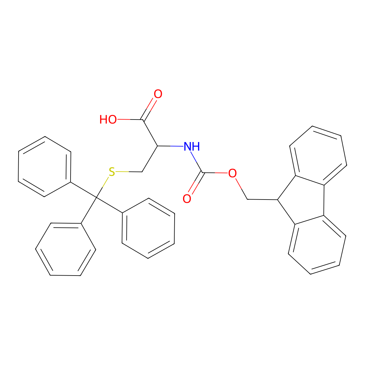 C37H31NO4S molecular structure, CAS 200947-68-8