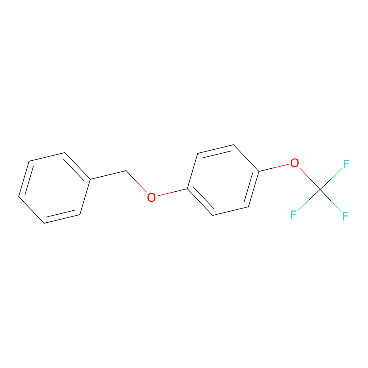2-Benzyloxy-5-(trifluoromethoxy)benzene molecular structure, CAS 200956-91-8