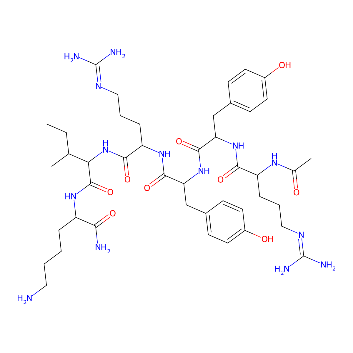 Ac-RYYRIK-NH2 molecular structure, CAS 200959-48-4