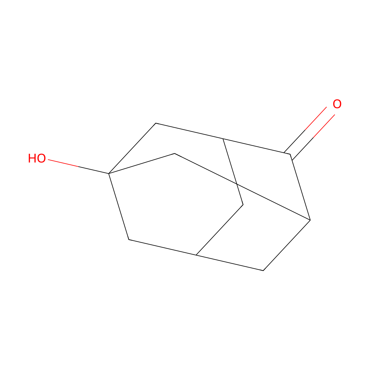 Idramantone molecular structure, CAS 20098-14-0