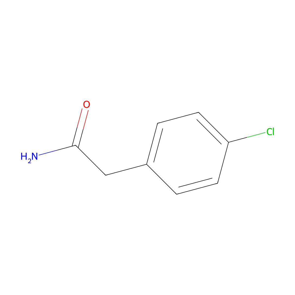2-(4-Chlorophenyl)Acetamide molecular structure, CAS 20101-92-2